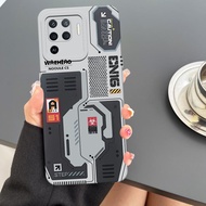 Softcase Oppo Reno 5f - Motif Mesin Silikon Pro Camera Casing HP Pelindung Handphone