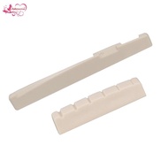 [Abbraccia] Left Handed Acoustic Guitar Saddle Nut Slotted for Guitar Parts Accessories