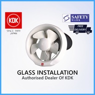 [Glass Installation] KDK 15 / 20 WUD Exhaust Fan Ventilating Fan | Goldberg Home