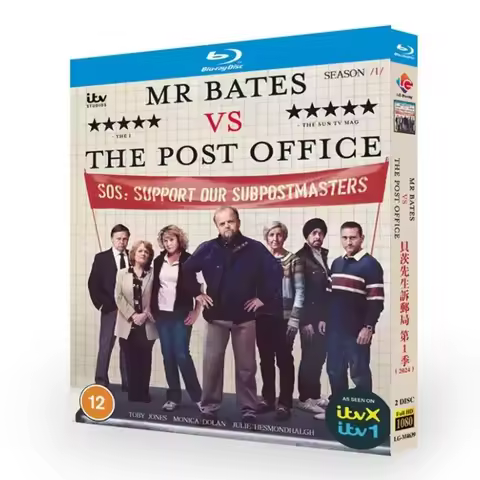 Mr Bates vs. The Post Office (2024) Blu-ray Disc DVD