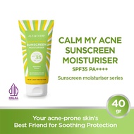 AZARINE Calm My Acne Sunscreen Moisturiser SPF35 40gm