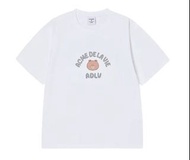ADLV ACME DE LA VIE 短袖Tee T恤  - Line Friends Bear Doll Hug Brown White 白色