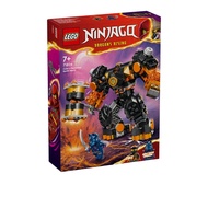 LEGO 71806 Ninjago Coles Elemental Earth Mech Building Toy Set (235 Pieces) by Brick Family