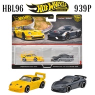 Hot Wheels Premium 2 Pack Porsche 993 GT2 Vs Porsche 718 Cayman GT4 Hot Wheels Porsche