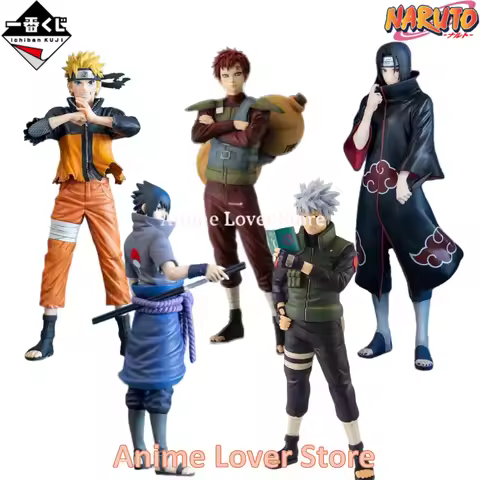 Original Bandai Naruto Ichiban Kuji Uzumaki Naruto Uchiha Sasuke Gaara Uchiha Itachi Hatake Kakashi 