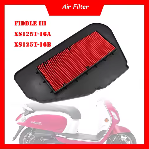Motorcycle Engine Air Filter Cleaner 17211-XGA-000 Air Intake Filter Element For SYM Fiddle3 FIDDLE 