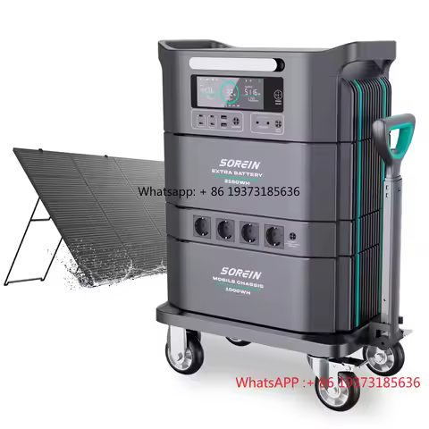 Sorein 48V Lfp New Arrival 2024 Solar Generator Kit 5000W 5Kw Solar Power Bank Station Solar Portabl