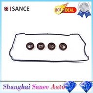 ISANCE Engine Valve Cover Gasket Seals Set VS50440R For Toyota Corolla Celica & Geo Prizm 1.6L DOHC 