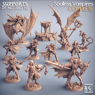ARTISAN GUILD - Soulless Vampire Miniatures - Tabletop minis, Dungeons and dragons