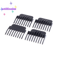 [utilizojmS] 4PCS T9 Universal Hair Trimmer Clipper Limit Comb Guide Sets Limit Calipers new