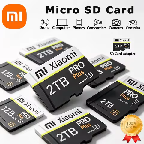 2TB Original Flash SD Memory Card Memoria High Speed 128GB 256GB 512GB 2TB Micro V30 TF SD Card For 