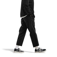 KATUN Sufine BLACK ankle pants Men's Long Thick Cotton Chino Casual HM Seluar Slack Lelaki Seluar Le