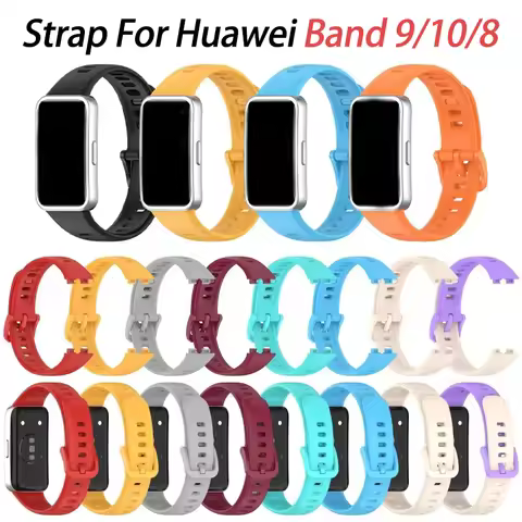 Strap for Huawei Band 8 Band 9 NFC Smart Bracelet Replacement Wristband Watchband for HUAWEI Band 9 
