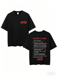 Dexter Morgan'S Harry'S Code Vintage T-Shirts for Men And Women, Casual Fashion Gothic Tops