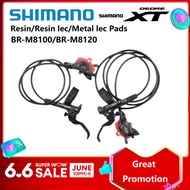 SHIMANO DEORE XT M8120 4 Piston Brake M8100 2 Postion Brake Hydraulic Disc Brake Set For Mountain Bike Brake Lever Caliper Front Rear With D03S N03A N04C J03A J04C G05S Pads Bicycle Accessories store