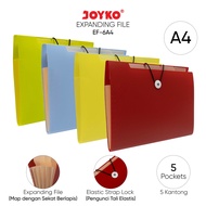 Expanding File Map Harmonica Joyko EF-6A4 File Folder A4 File Organizer
