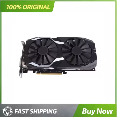 AMD Radeon RX590 8GB Gaming Graphics Card GDDR5 256Bit Dual Fan Desktop PC Graphics Card PCIE3.0 Des