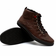 sepatu pria Gino Mariani Gregory 1. leather original. warna brown