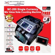 ValueScan NC-200 Money Bank Note Counting Machine Counter Note Bill Counting Machine