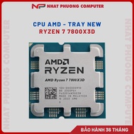 Processor - CPU TRAY AMD Ryzen 7 7800x3d/ Ryzen 7 7600x3d/ Ryzen 5 7500F/ Ryzen 7