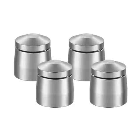 Audio Equipment Vibration Isolation Feet and Spikes ULTRA SS Replica, Stainless Steel with Ceramic B