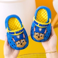 Paw Patrol Children's Slippers Summer Children's Croc Shoes Indoor Non-Slip Baotou Soft Sole Children's Slippers Boys An