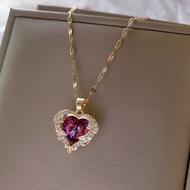 [ COD ] Kalung Wanita Emas / Kalung Titanium Wanita Lapis Emas / Kalung Titanium Korean Style Wanita