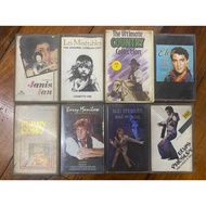 MUSIC ALBUM CASSETTE TAPE VINTAGE - Elvis Presley / Barry Manilow / Perry Como Janis Ian