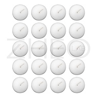 ZHEO LAB Tealight Candle White Non Scented 4 hrs Burning Tealight Paraffin Wax Candles READY STOCKS