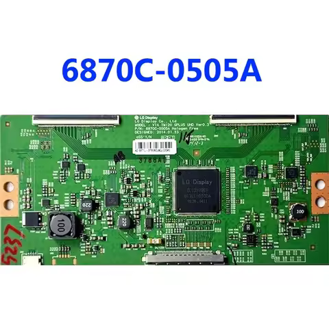Tcon Board 6870C-0505A V14 TM120 GPLUS UHD Ver0.3 42'' 49'' 55'' TV Board for LG...etc. Original Log