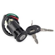 1set Motorcycle Security 4 Wires Ignition Switch Lock Keys Set For Honda CG125 For Taotao ATV Quad 110cc 125cc 135cc ATV