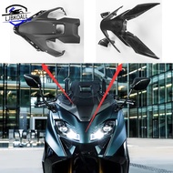 LJBKOALL TMAX560 Motorcycle Upper Front Headlight Cover Fairing For Yamaha T-MAX560 T MAX 560 2022 2023 Headlamp Cowl Accessories
