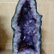 AMETHYST GEdES 天然紫水晶洞原矿紫晶洞大摆件,没底坐．