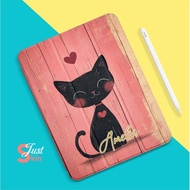 Kawaii Orange Cat Ipad Case Protector Ipad Cover Gift for Kids for Ipad Pro-9.7" Ipad 2/3/4-9.7" Ipa