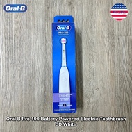 Oral-B® Pro 100 Battery Powered Electric Toothbrush ออรัลบี แปรงสีฟันไฟฟ้า ใช้แบตเตอรี่