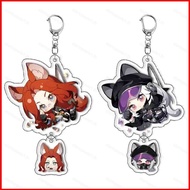 ST1 Delta Force Acrylic Keychain Backpack Pendant Bags Accessories Shooting Game Anime Periphery TS1