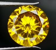 Batu permata yellow zircon