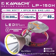 Senter Kepala Kawachi 150 Watt LP-150H Jumbo Super Terang 40 Jam