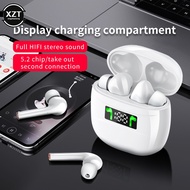 【The-Best】 J3 Pro Tws Wireless Bluetooth Headphones Sport Touch Earphones Bluetooth 5.2 Lcd Digital Display Headset With Microphone Fone