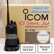 HT ICOM IC T10 HT ICOM T 10/ HT ICOM DUAL BAND WALKIE TALKIE ORIGINAL AND TRUSTED/