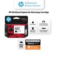 HP 683 Black Color Ink Cartridge , For Printer 2898 2899 6175
