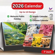 Year 2026 Table Calendar Desktop Flip Horse Calender