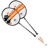 HEAD HEAD Full Carbon 4U Badminton Racket Pair Racket Competition Badminton Racket Set ALLPLAY T2 El