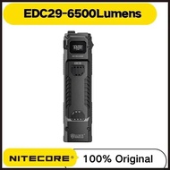NITECORE EDC29 USB-C Rechargeable EDC Flashlight 6500Lumens With OLED Display Built-in 2,500mAh batt