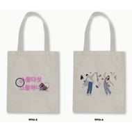 /Blacu Canvas Zipper Tote Bag - Twenty Five Twenty One Drakor/