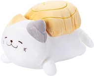 MINISO Sushi Cat Plush Toy - Tamagoyaki Plushies Stuffed Animal Doll Gift Pillow for Home Decor Napping