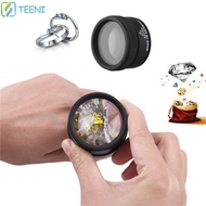 TEENI Magnifying Glass For Coin Stamps Watch Repair Jewelry Appraisal Portable Mini HD Loupe