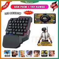 Bàn Phím 1 Tay Free Wolf KW1 - C91 Gaming Bàn Phím Cho PUBG OW LOL 35 Phím