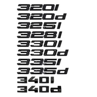 READY STOCK BMW 3 Series Rear Emblem F30 G20 E90 E46 335i 318i 320i 323i 325i 328i 330i Letter Car R