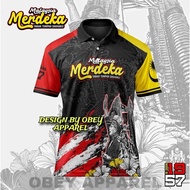 Independent Malaysia 2025 Land Spilled My Blood Sublimation  Independent Shirt 31 August 1957 • 68th